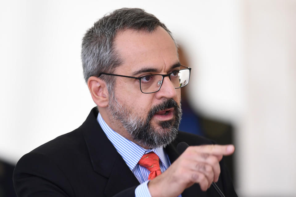 Abraham Weintraub foi ministro da Educa&#xe7;&#xe3;o no governo de Jair Bolsonaro (Foto: EVARISTO SA/AFP via Getty Images)