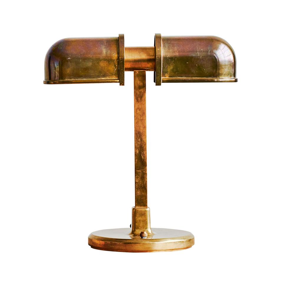 Roman and Williams Guild Lab table lamp; $3,650. rwguild.com