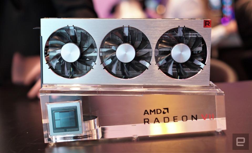 After AMD released its seven-nanometer Radeon VII graphics card with