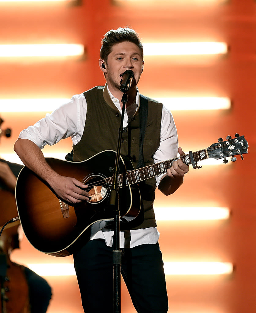 Niall Horan performs onstage during the 2016 American Music Awards at Microsoft Theater on November 20, 2016 in Los Angeles, California. (Photo by Kevin Winter/Getty Images)