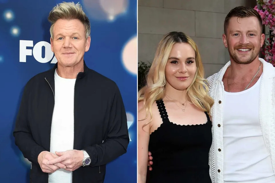 <p>Gilbert Flores/Variety via Getty; Aaron Parfitt / SplashNews</p> Gordon Ramsay, Holly Ramsay and Adam Peaty