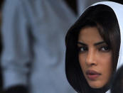 Indian Bollywood actress and model Priyanka Chopra has been in and out of the news throughout 2011. Just recently she managed to offend when she retweeted a comment by the US star Rhianna. It’s too rude for us to repeat here – suffice to say it’s landed the Bollywood babe in very hot water. (Photo by PUNIT PARANJPE/AFP/Getty Images)
