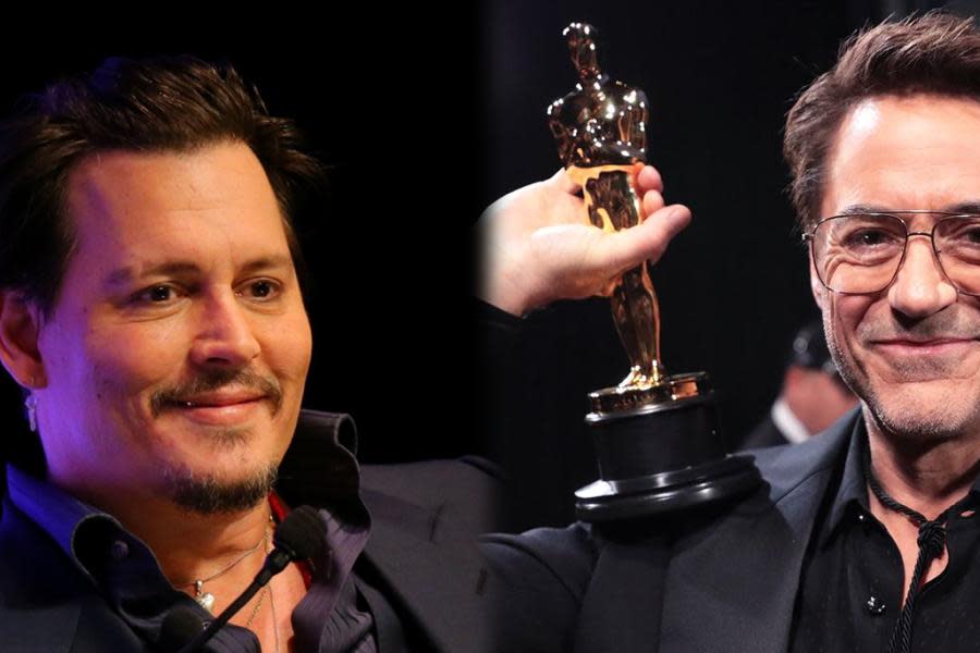Johnny Depp felicita a su amigo Robert Downey Jr. por su Oscar con un conmovedor mensaje