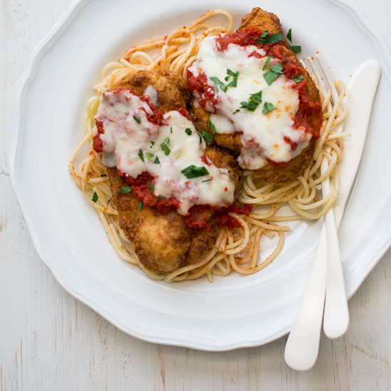 Spelt Flour Chicken Parmesan