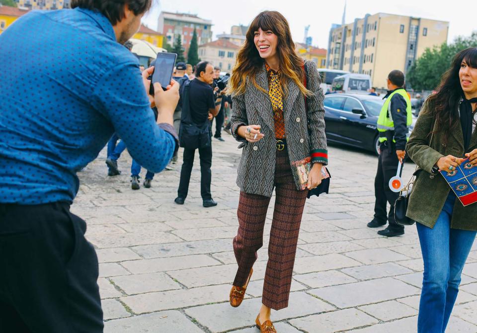 Lou Doillon in Gucci