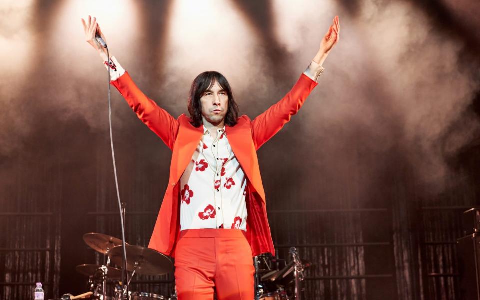 Bobby Gillespie of Primal Scream performing in Brixton, 2016 - Redferns