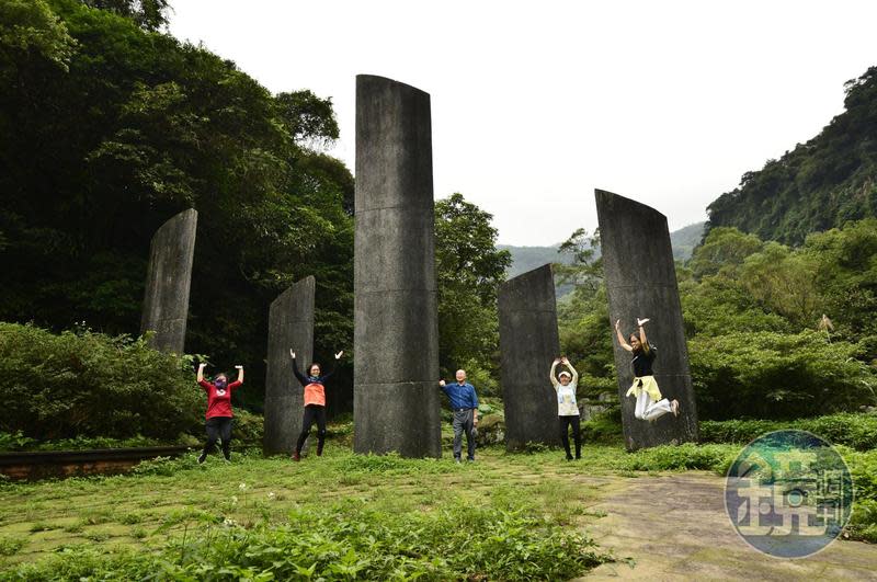 暖東峽谷登山入口的地標。