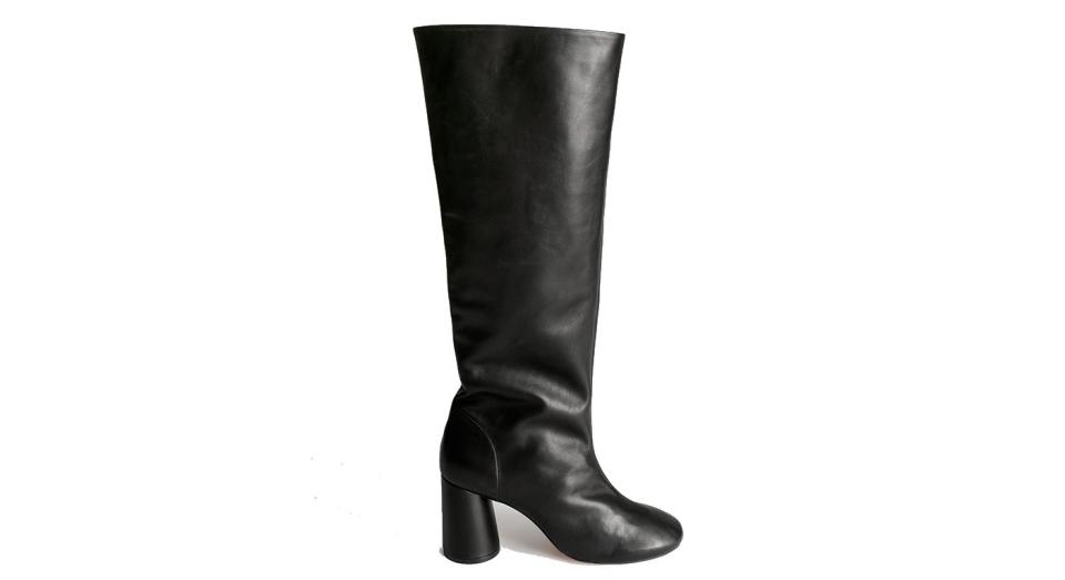 Geraffte Slouch Lederstiefel von & Other Stories | £205 (237,80 Euro)