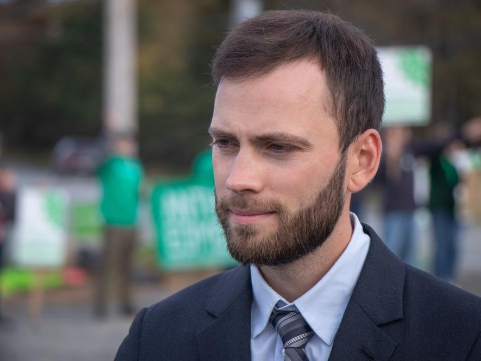 Anthony Edmonds is the new leader of the province's Green Party. (Robert Short/CBC - image credit)