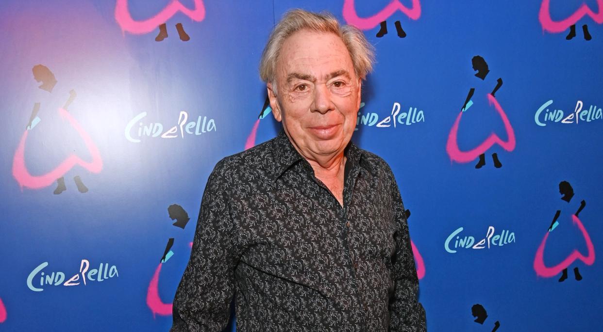 Andrew Lloyd Webber was booed at the closing night of 'Cinderella'. (Getty Images)
