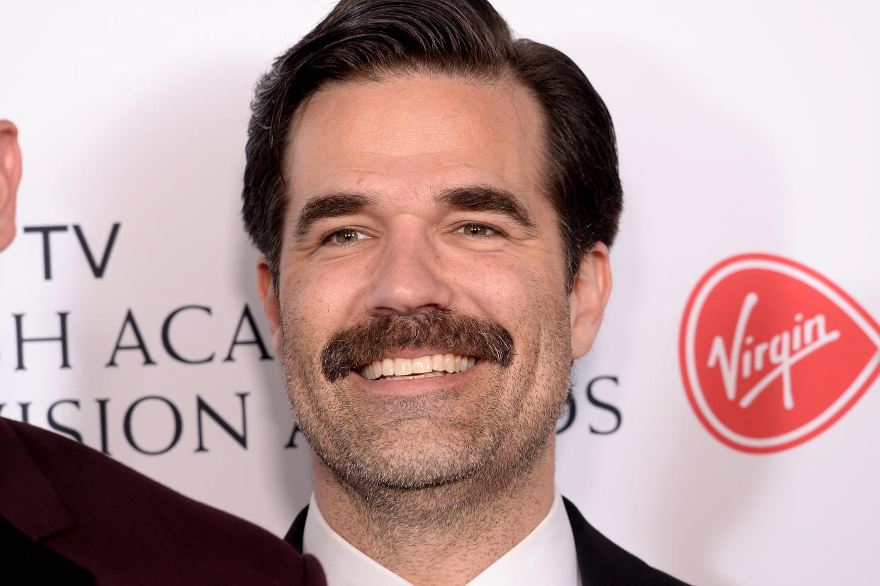 Rob Delaney used Makaton when he read the CBeebies bed time story last week [Photo: Getty]