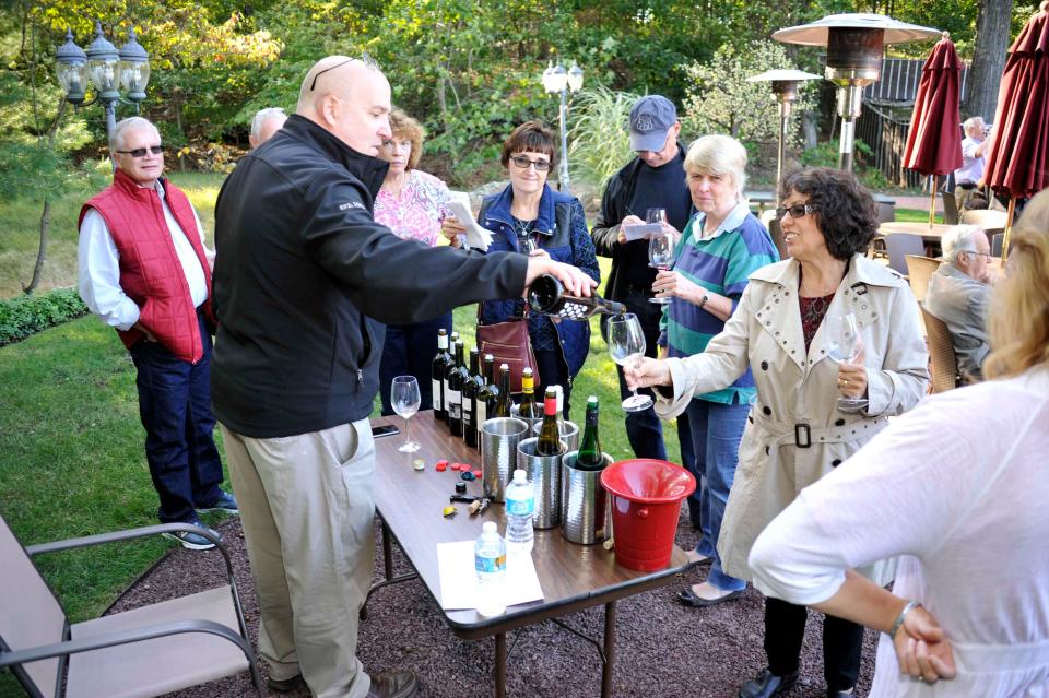 The Tree Tavern in Wanaque during a wine tasting fundraser in 2015.