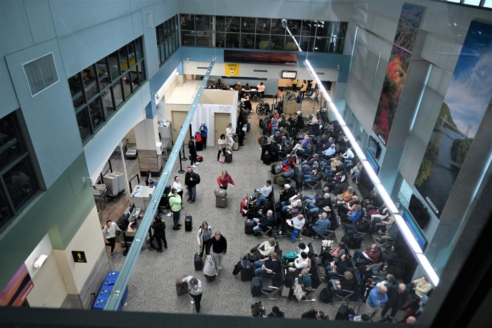 Westchester County Airport has one of the shortest walks.