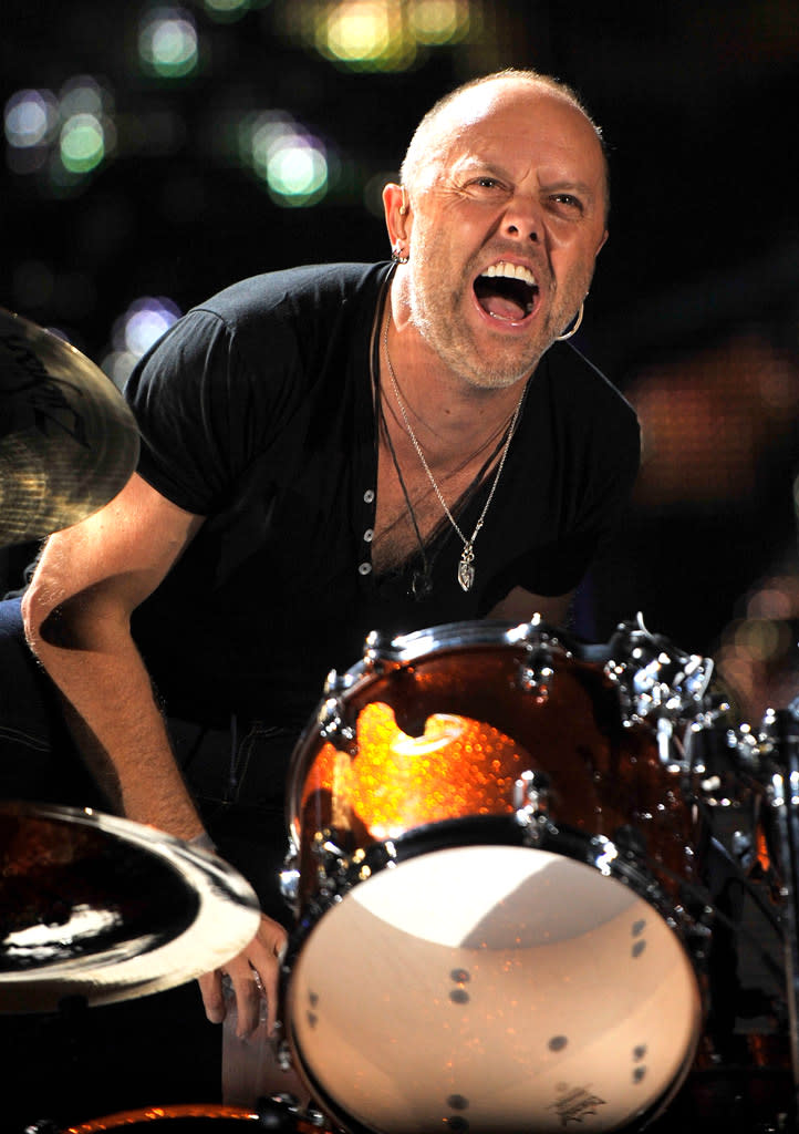 Lars Ulrich The Big Metallica Performsat Yankee Stadium