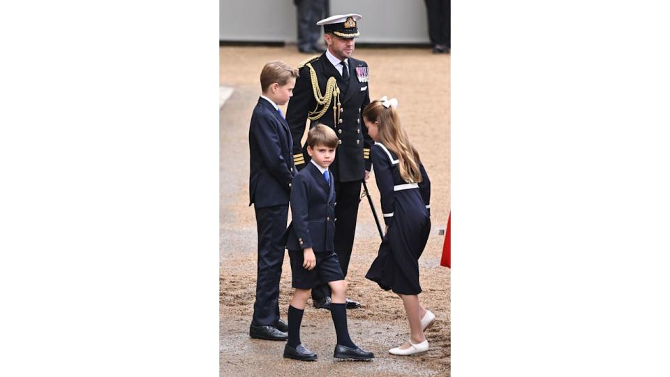 Prince George, Princess Charlotte and Prince Louis