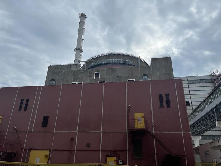 La central nuclear de Zaporiyia, en Ucrania 