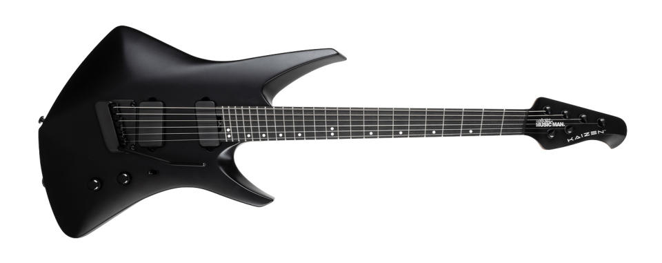 The Ernie Ball Music Man Kaizen 6-string arrives a year after EBMM debuted the Tosin Abasi-designed 7-string