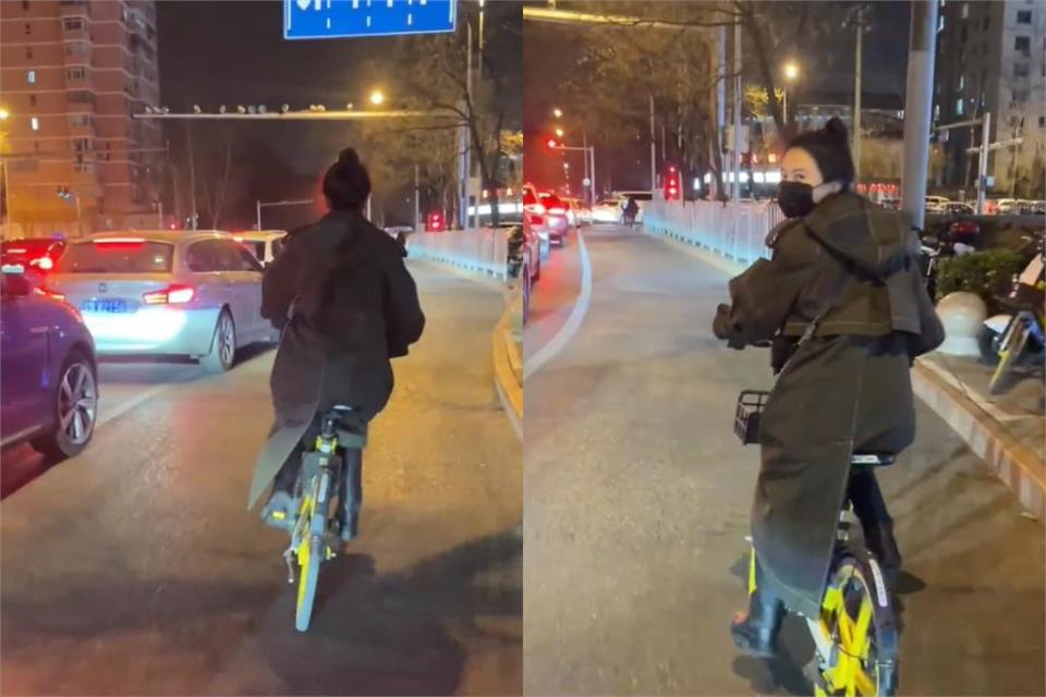 43歲高圓圓「素顏騎腳踏車」！凍齡模樣吸百萬人朝聖：我的青春都是妳