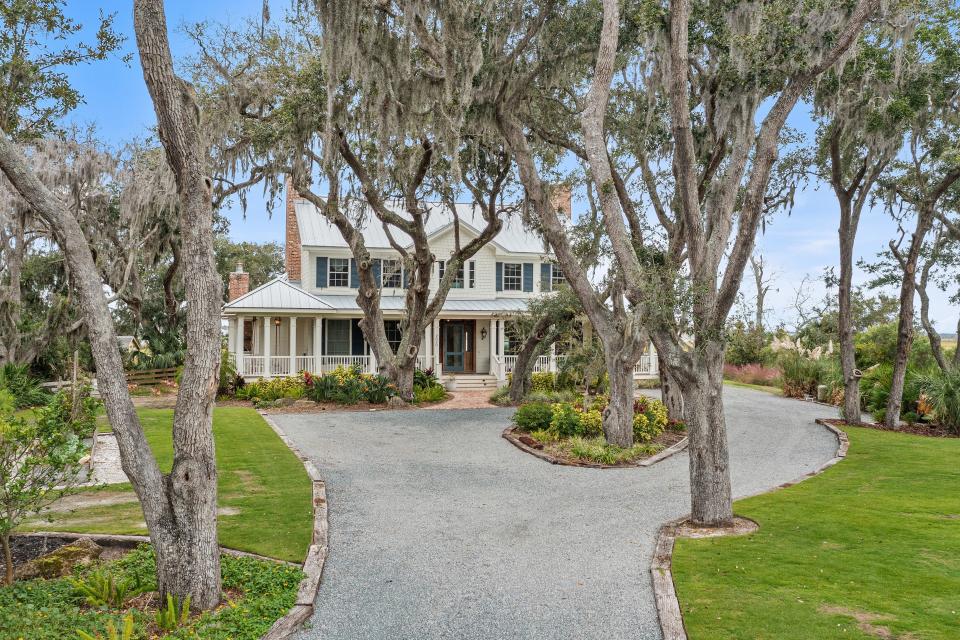 Built less than 10 years ago, this home at 2020 Seagate Ave., situated on a 1-acre lot along the Intracoastal Waterway, evokes timeless Lowcountry style. Brick fireplaces inside and out, a metal roof, wrapround porches and other fine details helped it sell Jan. 2 for $2.7 million.