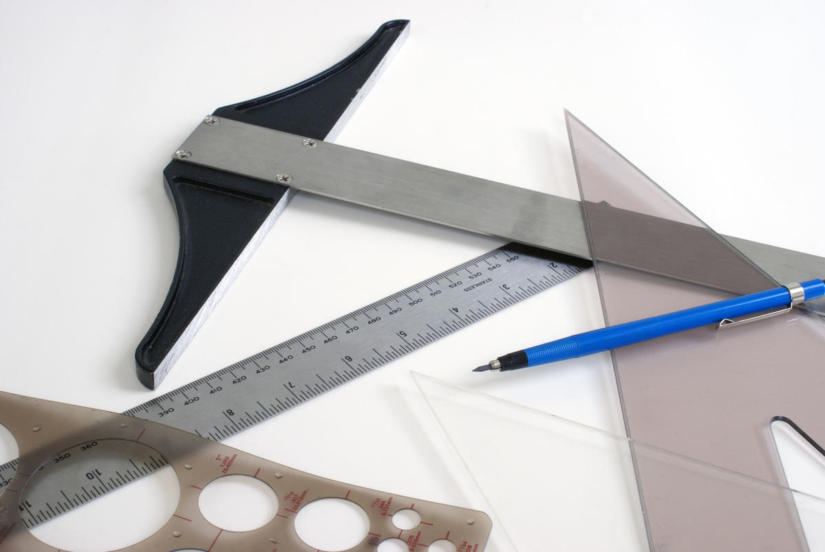 Rulers for Technical Drawing - smooth-edged and accurate