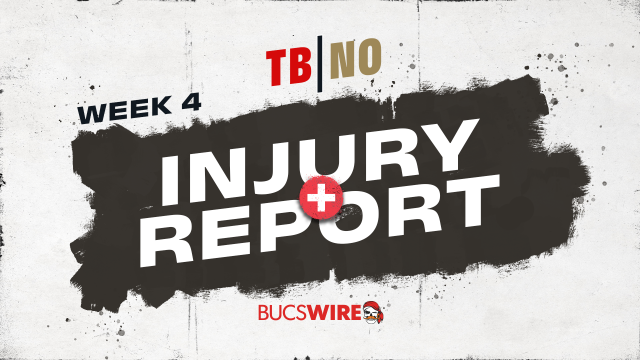 Buccaneers Final Injury Report vs Saints - Bucs Report