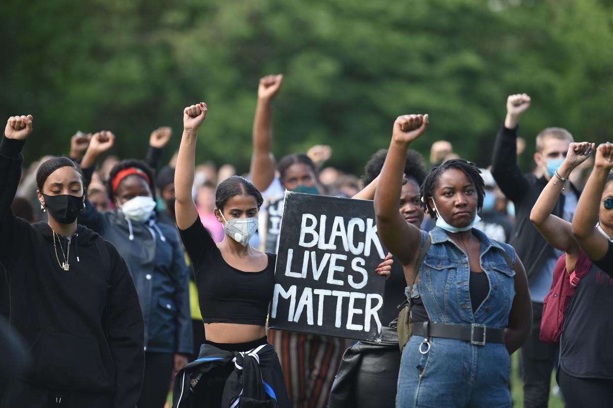 <p>The Black Lives Matter movement has provided a  global platform that needs to be built upon</p> (AFP via Getty Images)