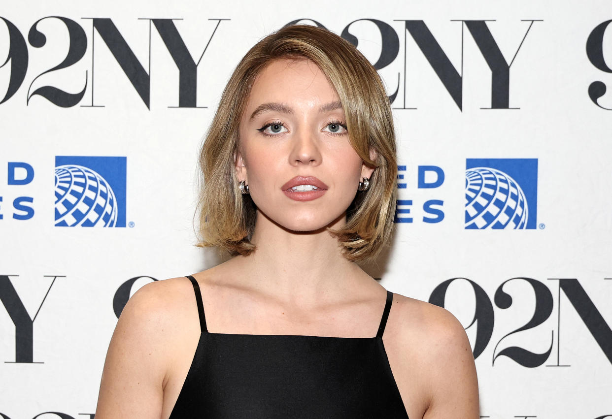 NEW YORK, NEW YORK - MARCH 20: Sydney Sweeney attends Sydney Sweeney In Conversation With Josh Horowitz at 92NY on March 20, 2024 in New York City. (Photo by Jamie McCarthy/Getty Images)