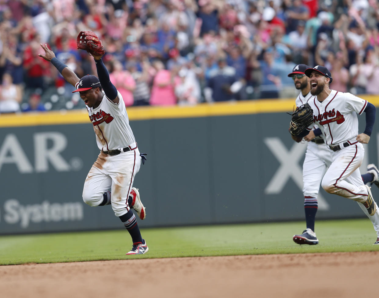 The Braves, led by young star Ronald Acuna Jr., are looking to make waves in the NL. (AP)