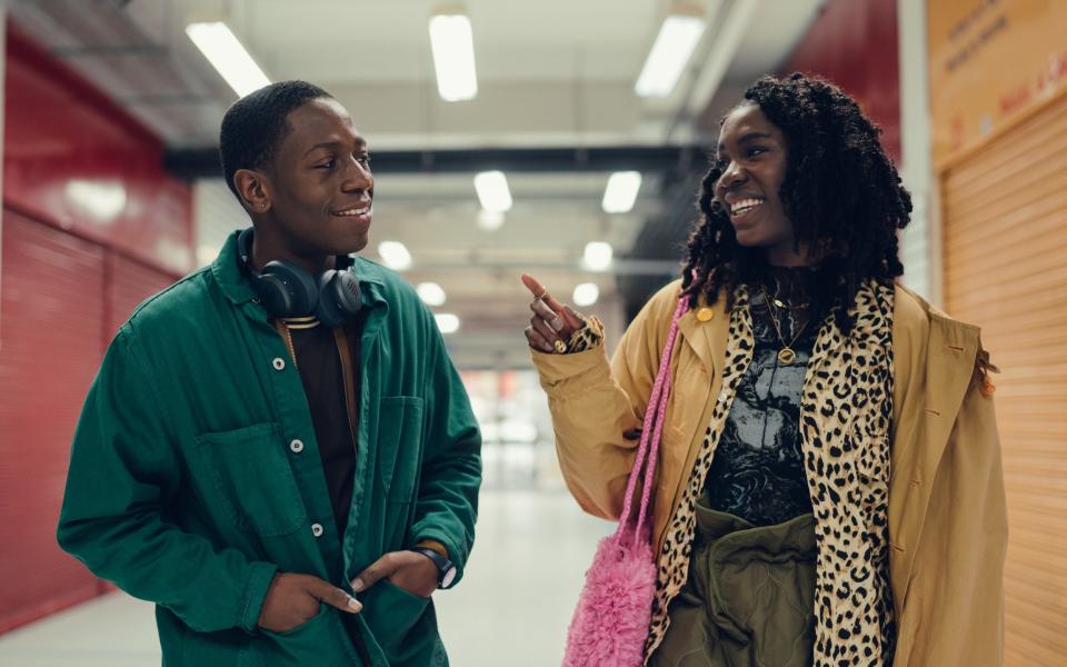 David Jonsson and Vivian Oparah in Rye Lane