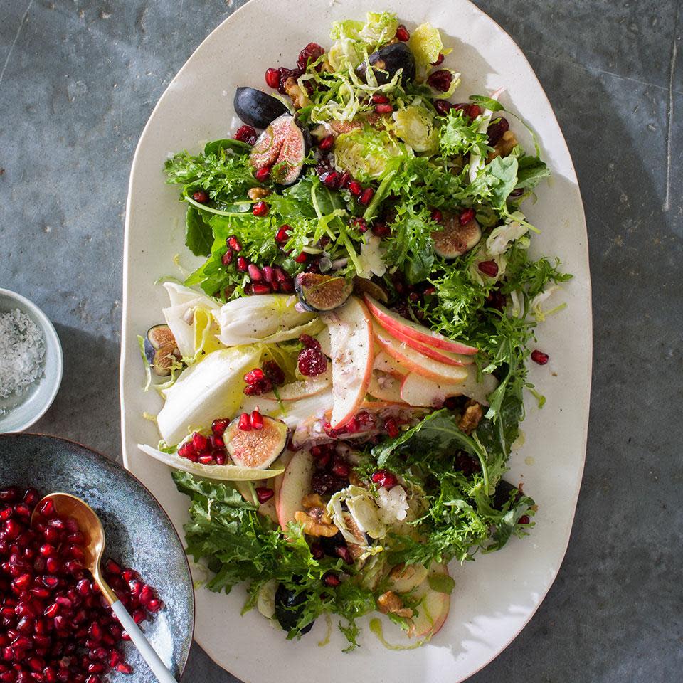 Apple, Fig & Brussels Sprouts Salad