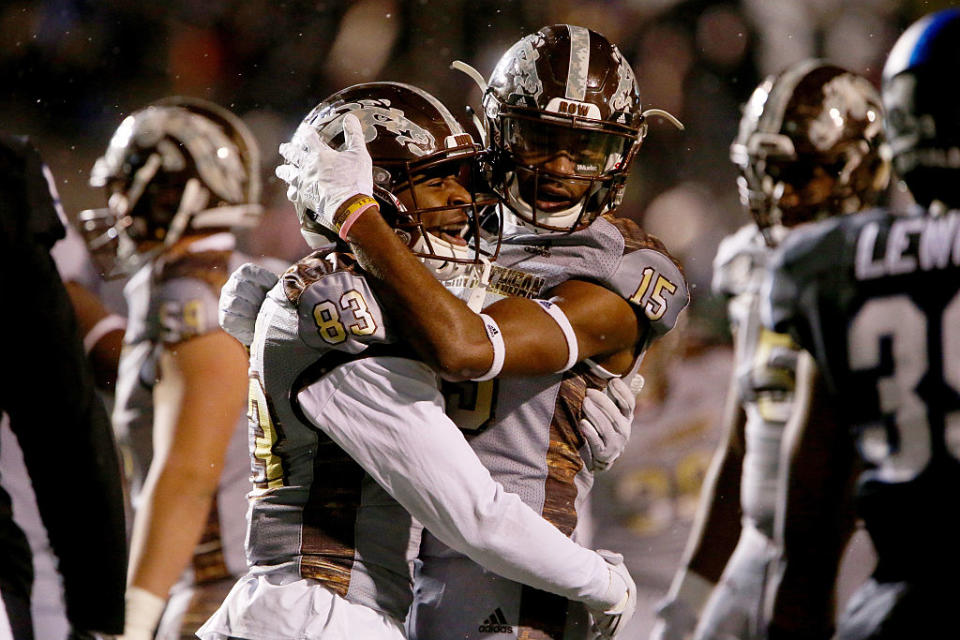 Western Michigan is in the midst of the 13-game winning streak and looking to clinch a spot in the MAC title game. (Getty)