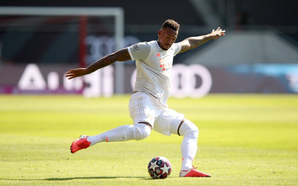Jerome Boateng of Bayern Munich runs with the ball during the friendly soccer match between FC Bayern Munich and Olympique de Marseille in Munich, Germany, 31 July 2020.  - ADAM PRETTY/POOL/EPA-EFE/Shutterstock