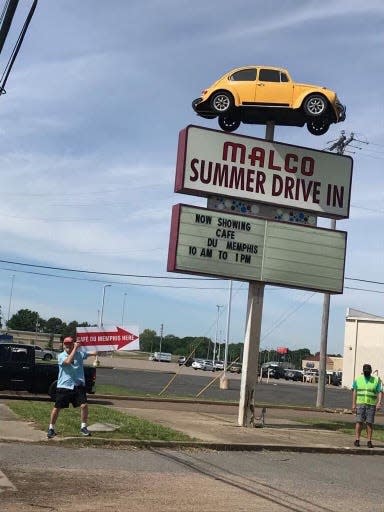 Cafe du Memphis will be held for the second year in a row at the Malco Summer Drive-In.  It's the 7th year for this annual fundraiser hosted by the Rotary Club of Memphis.