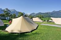 <p><span>Sonnenberg translates as “sunny mountains”, and </span><a rel="nofollow noopener" href="https://coolcamping.com/campsites/europe/austria/1850-panorama-camping-sonnenberg" target="_blank" data-ylk="slk:this traditional campsite;elm:context_link;itc:0;sec:content-canvas" class="link "><span>this traditional campsite</span></a><span> is ringed by magnificent peaks, with a host of facilities including washing and drying rooms, internet and a library. A tent and two people from €14.40 (£12). [Photo: Cool Camping]</span> </p>