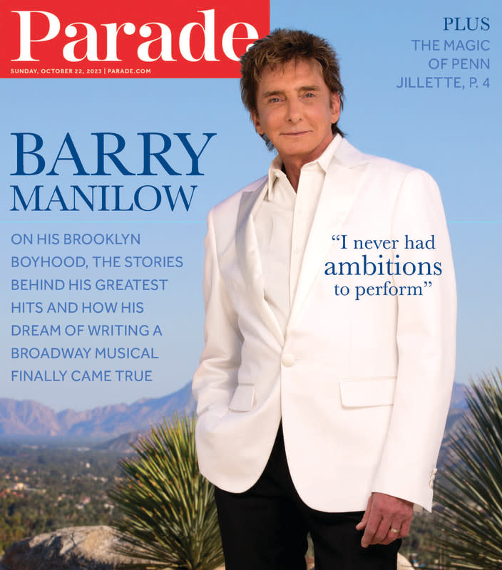 Barry Manilow Finally Achieves His Dream of Writing a Broadway Show