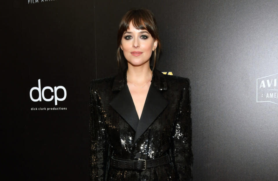 Dakota Johnson knew she was going to have to appear in multiple love scenes for erotic thriller 'Fifty Shades of Gray' and the sequels, but she admits the shooting process with Jamie Dornan were not "comfortable". She said: “Its pretty tedious, We're not having actual sex. It's, like, I've been simulating sex for seven hours straight right now, and I'm over it.”