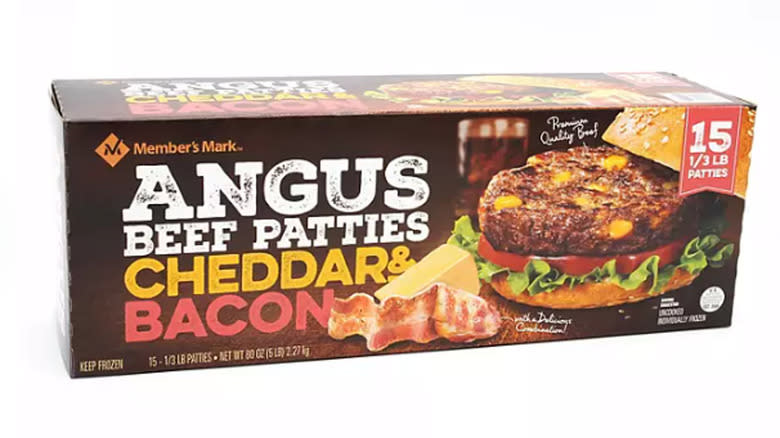 Beef patties from Sam's Club 