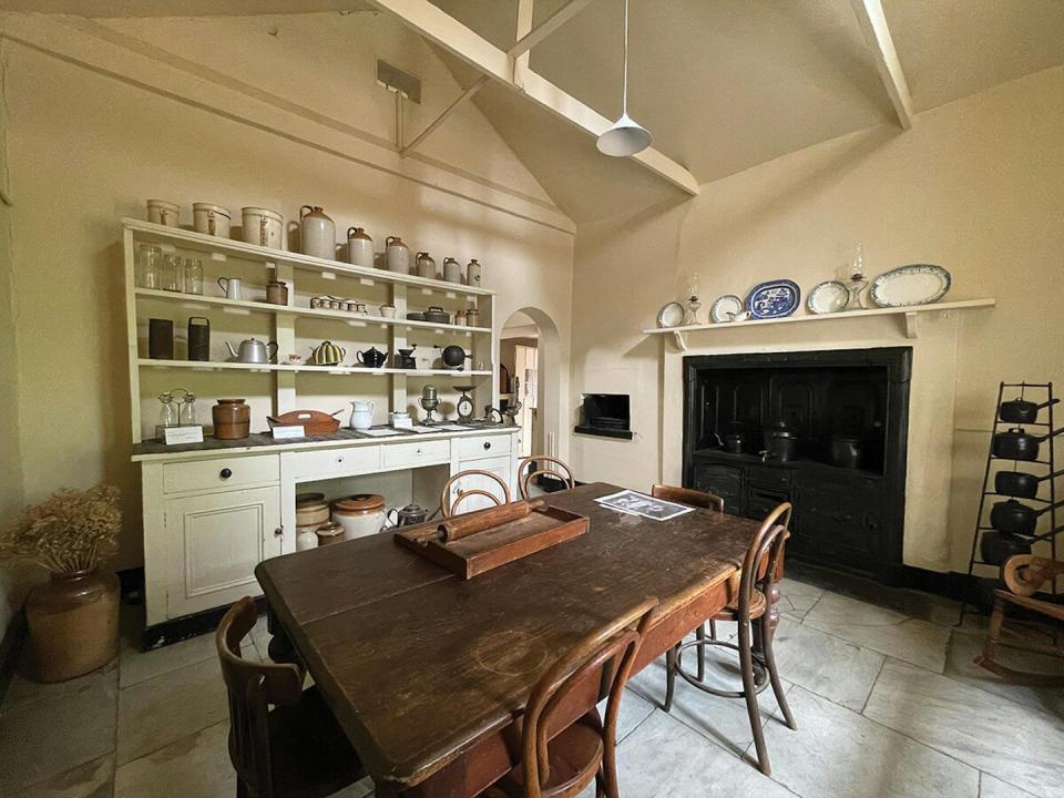 A period kitchen.