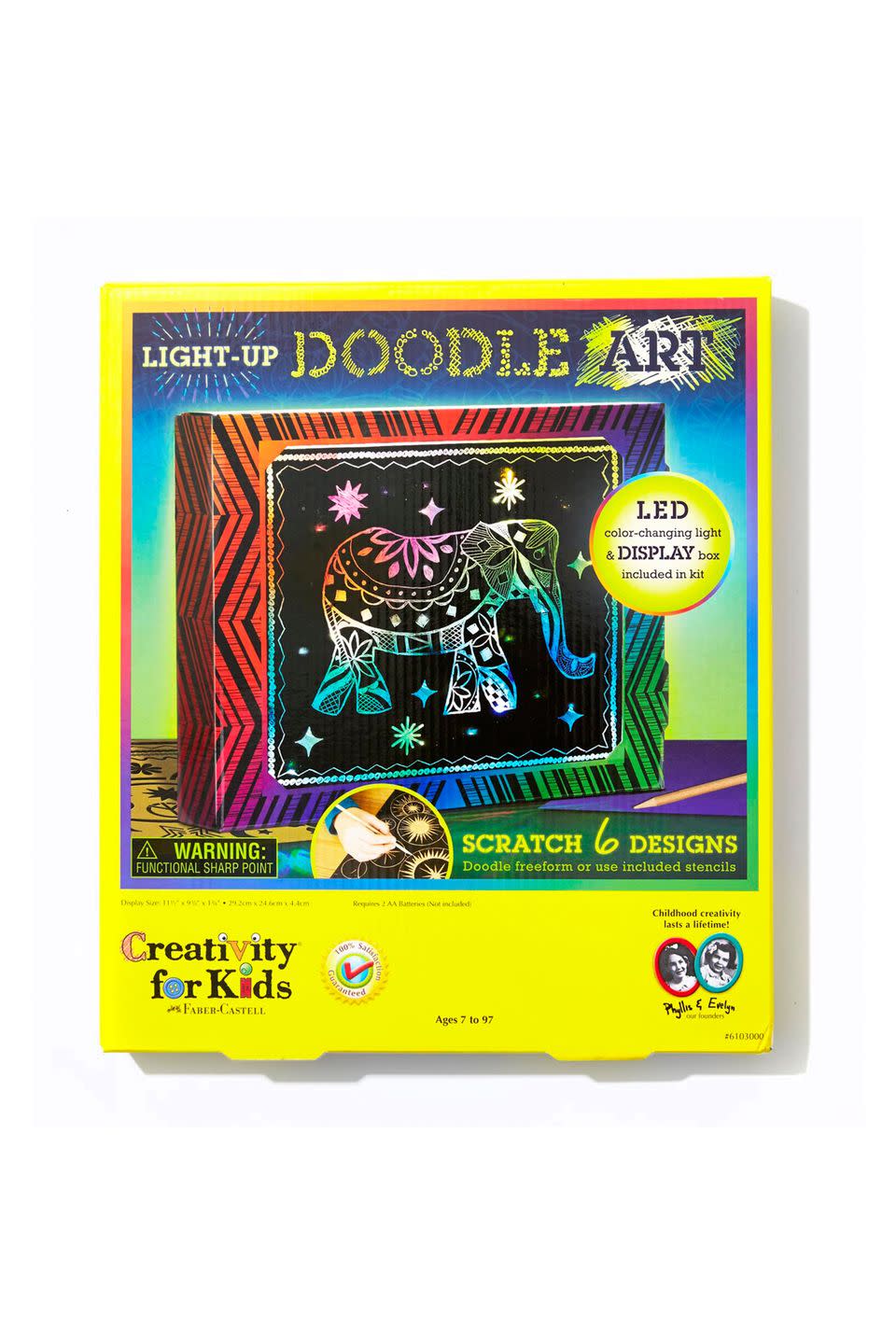 Creativity for Kids Light-Up Doodle Art