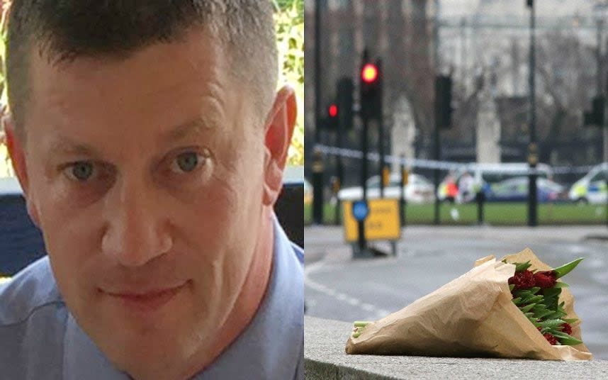 Pc Keith Palmer was killed in the London attack - AFP / PA / Met Police