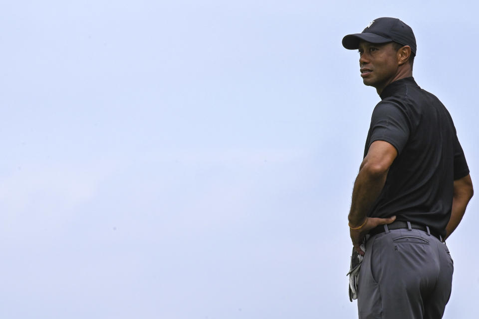 Tiger Woods has his eye on another Masters green jacket. (Keyur Khamar/PGA TOUR via Getty Images)