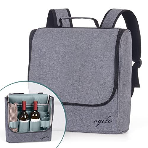 10) Sunix Insulated Wine Tote Carrier