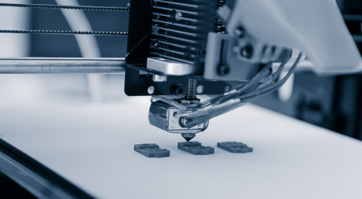 3d printer printing chips