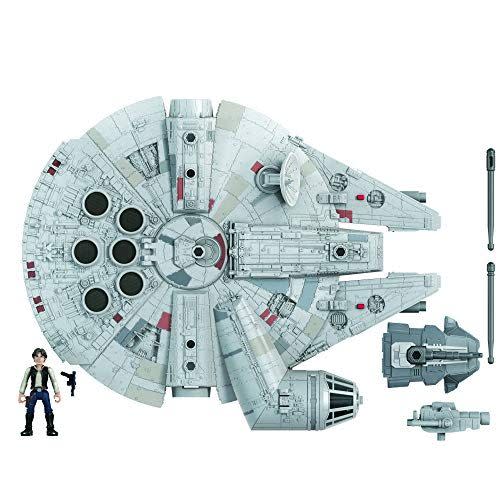 33) Han Solo Millennium Falcon Scaled Figure and Vehicle