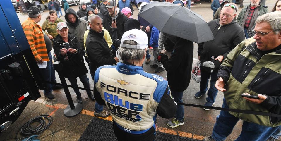 john force rain