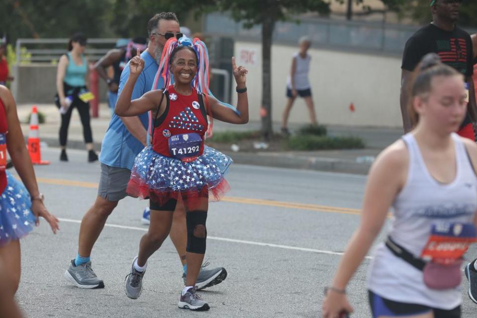 Here are some more photos from the 2022 Peachtree Road Race.