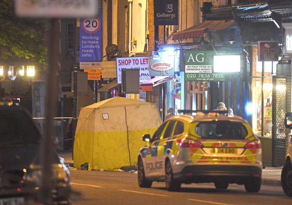 A man was stabbed to death in north London on Monday (Picture: PA)