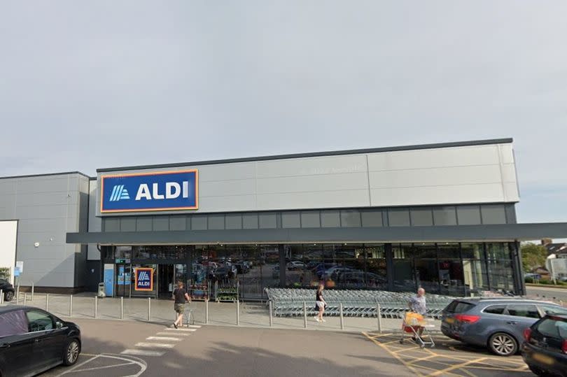 The Aldi branch in Horsted Retail Park, Chatham