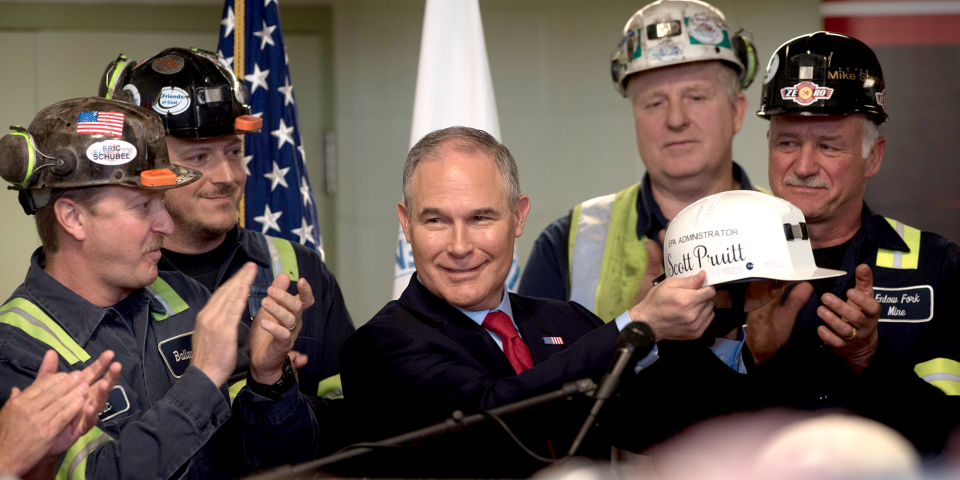 Scott Pruitt miner