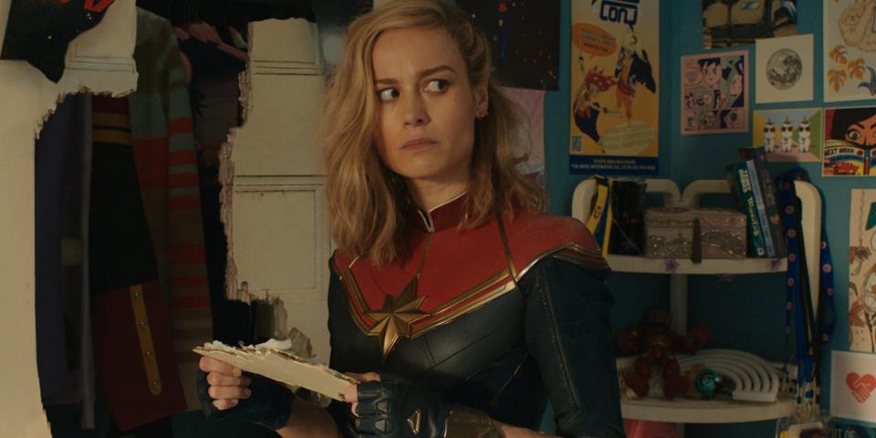 Brie Larson stars in "The Marvels," a "Captain Marvel" sequel out in November.